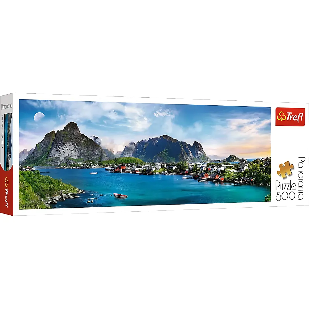 Trefl Puzzle Panorama Lofoten Inseln, Norwegen - 500 Teile