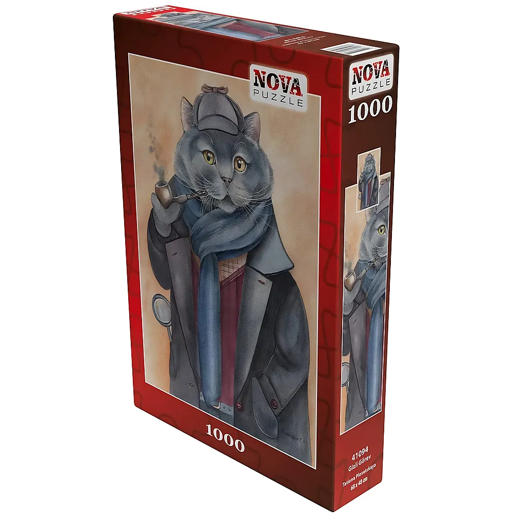 Nova Puzzle British Cat - 1000 Teile - Puzzle 1000 Teile