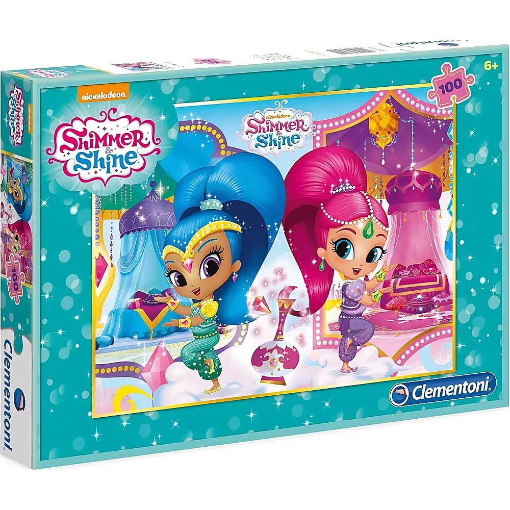 Clementoni Puzzle Shimmer & Shine - 100 Teile