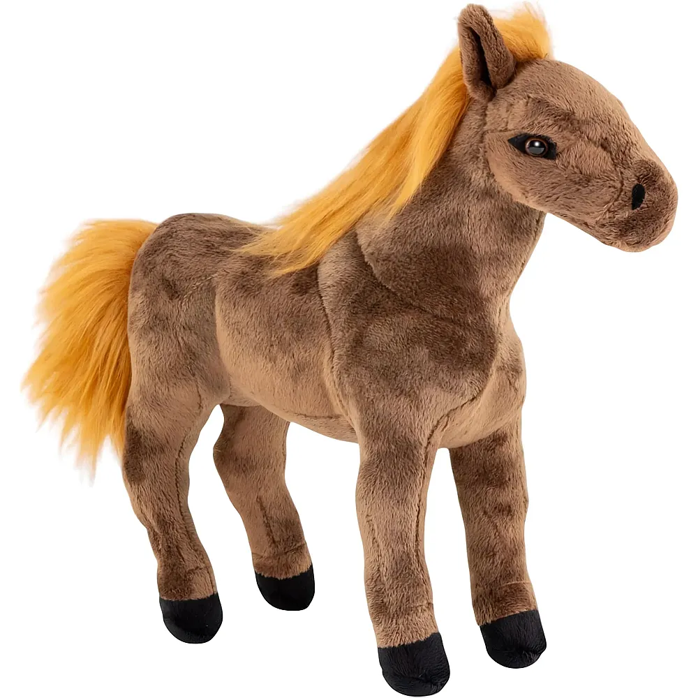 Carl Dick Pferd stehend Braun - 30 cm