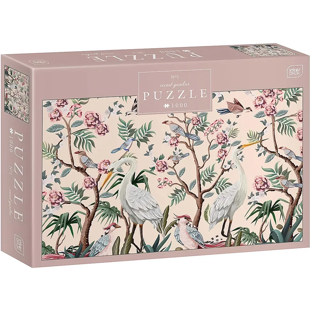 Interdruk Puzzle Secret Garden No. 1 - 1000 Teile