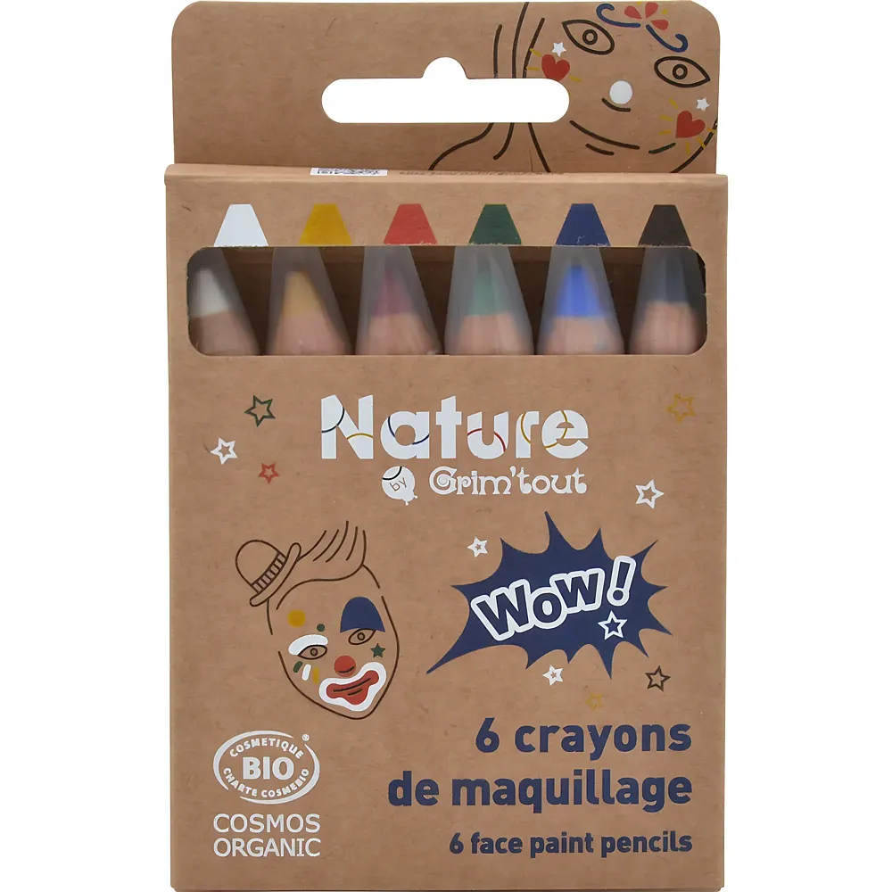 Grim'tout Nature BY Grim'tout 6 Crayons Wow Cosmos Organic - Suche