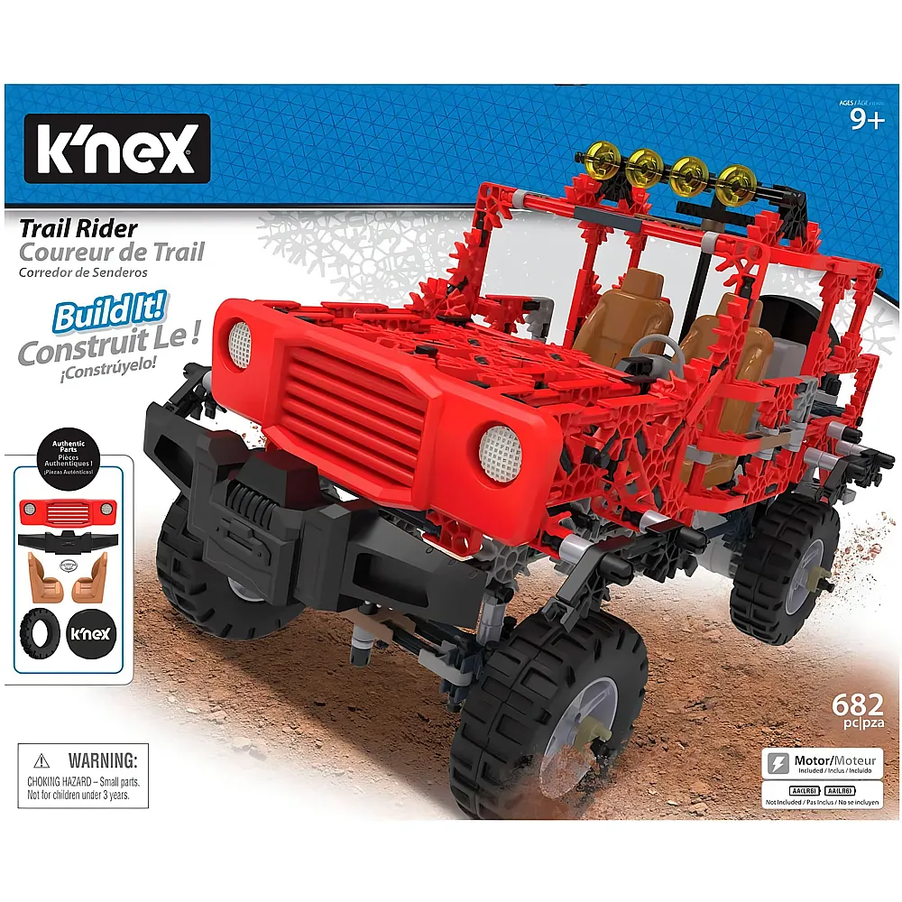 K'Nex Baukasten Trail Rider, 682 Teile