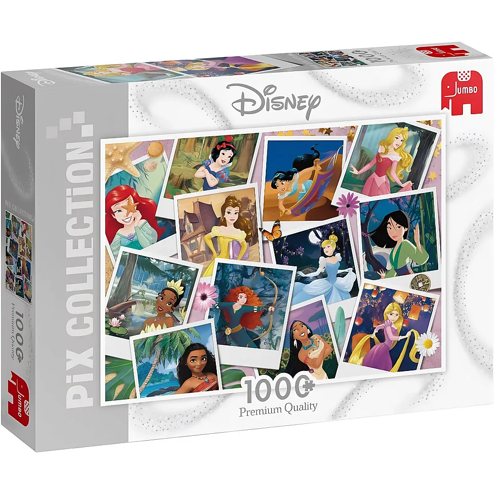 Jumbo Puzzle Disney Princess Pix Collection - 1000 Teile