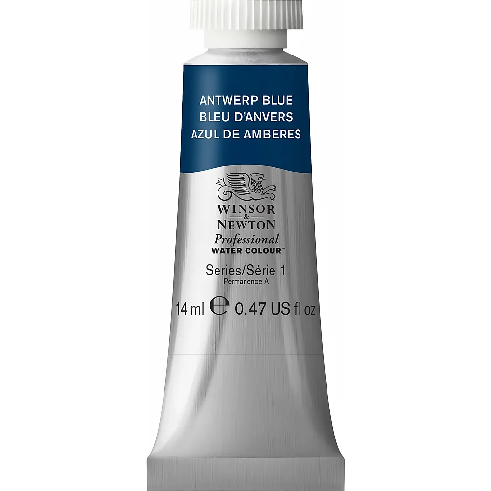 Winsor & Newton W&n Prof. Water Colour 14ml Tube Antwerpener Blau