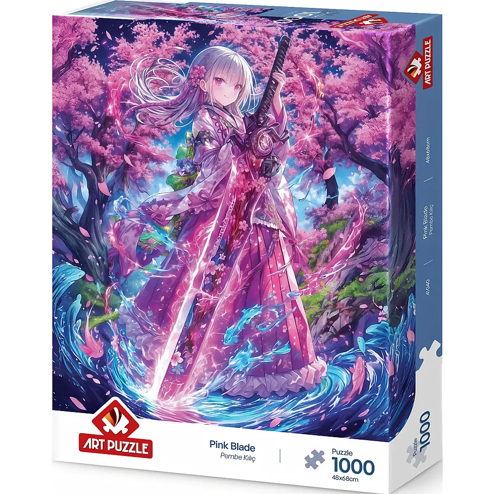 Art Puzzle Bl�tenschwert - 1000 Teile