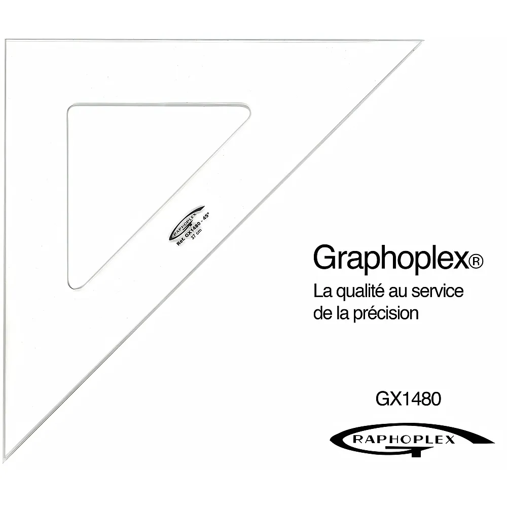OZ International Equerre 45� 3 Bords Antitaches 37cm - Suche