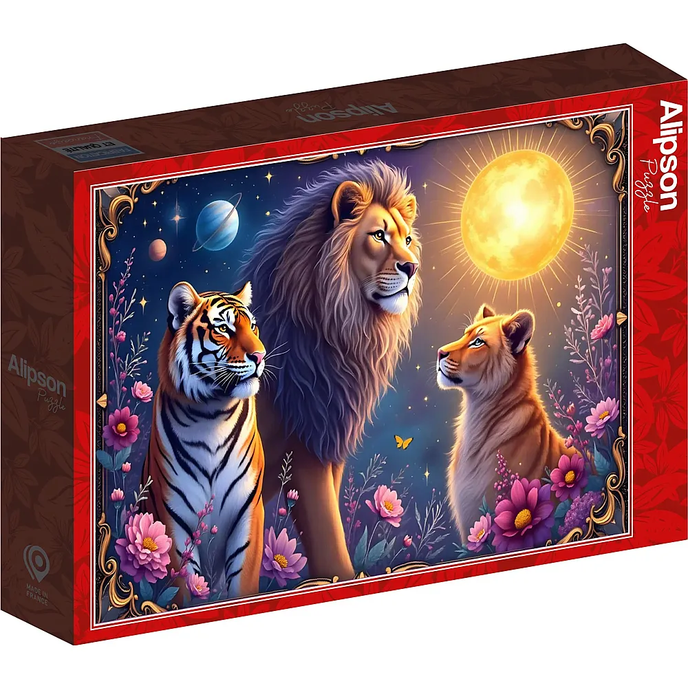 Alipson Puzzle Katzen Kosmos - 1000 Teile