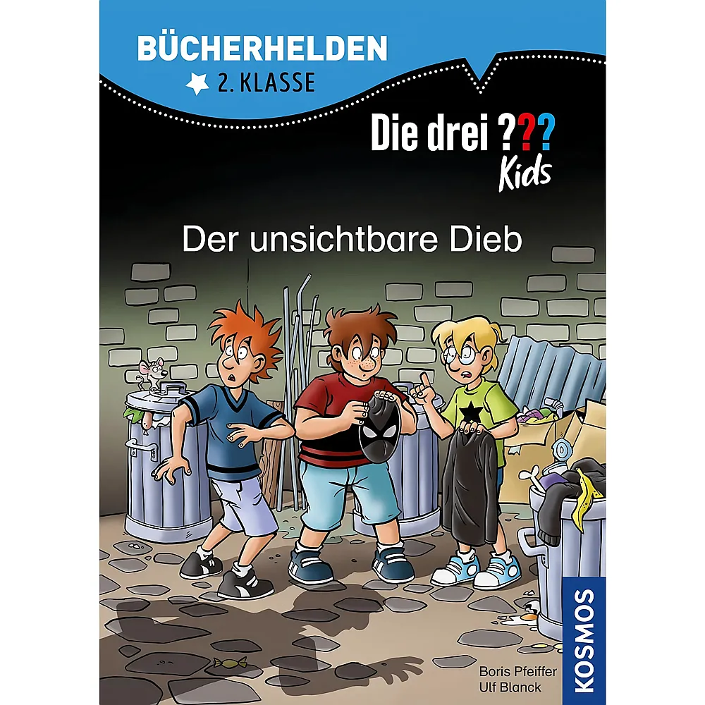 Kosmos Die drei  Kids Der unsichtbare Dieb - B�cherhelden 2. Klasse - Deutsch