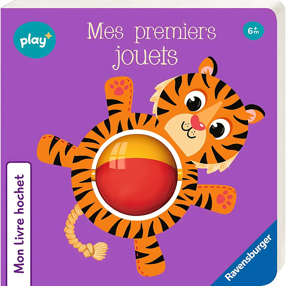 Ravensburger play+ Mon livre hochet Mes premiers jouets - Franais