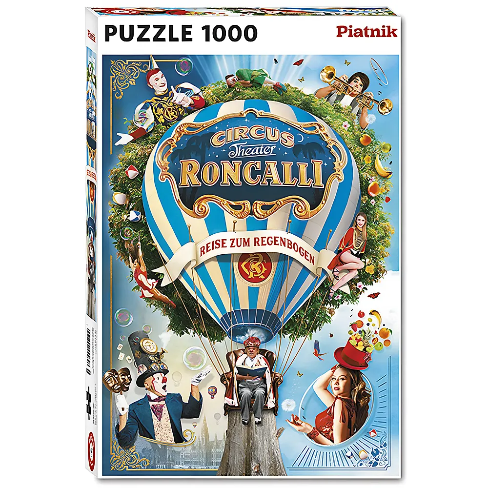 Piatnik Puzzle Circus Roncalli 1000Teile | Puzzle 1000 Teile