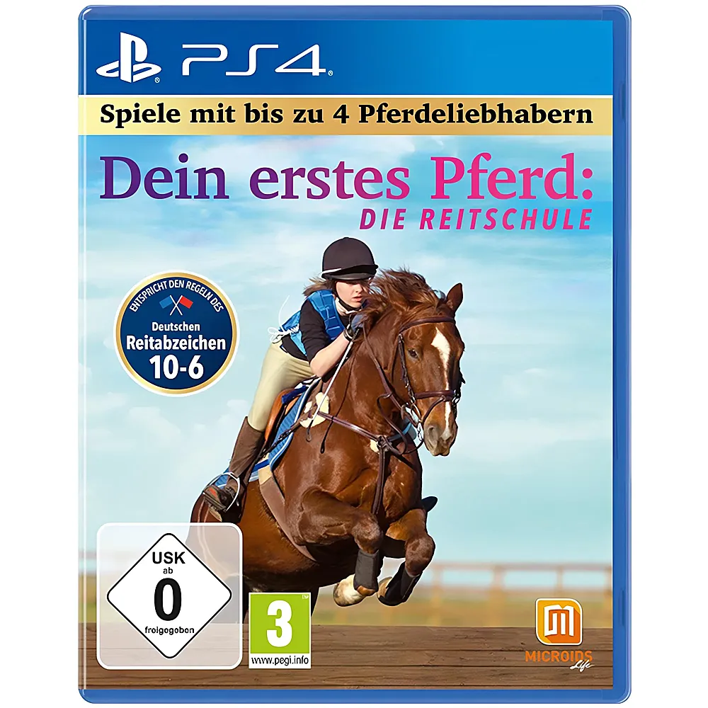 Microids PS4 Dein erstes Pferd - Die Reitschule