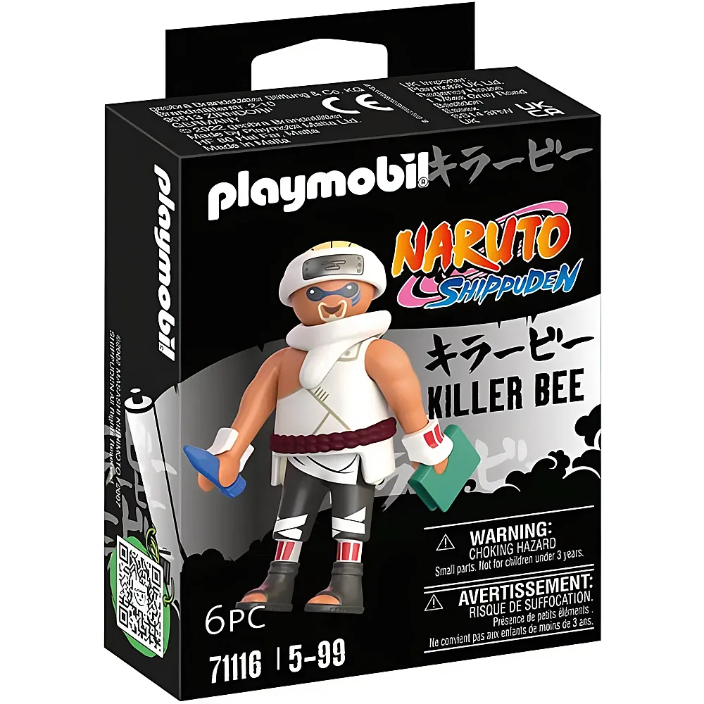 PLAYMOBIL Naruto Shippuden Killer Bee 71116