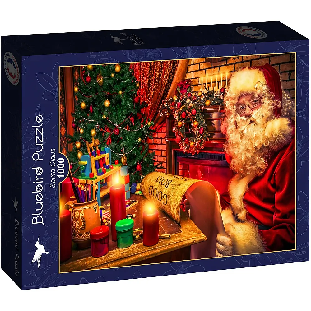 Bluebird Puzzle Santa Claus 1000Teile