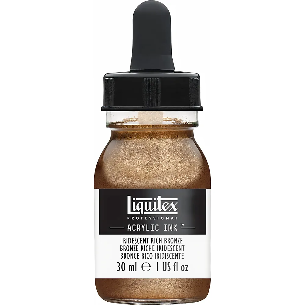 Liquitex Lqx Prof. Acrylic Ink 30ml Flasche Irisierende Satte Bronze - Suche