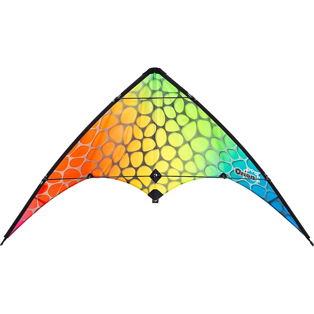 meinspielzeug - HQ Invento Drachen Ecoline Orion Gradient Mesh,140x74 cm, 2 Spulen mit je 30 m Schnur, ab 10 Jahren