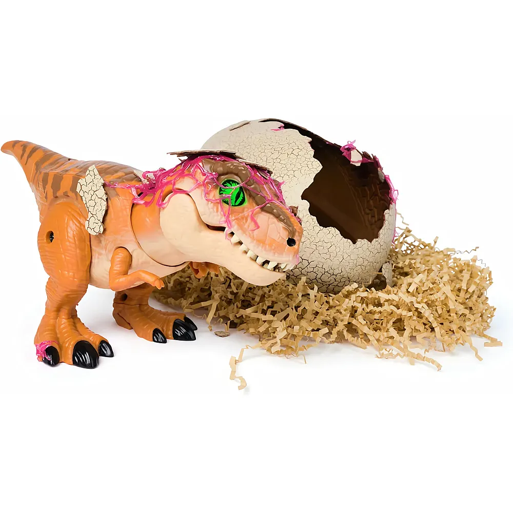 Spin Master Jurassic World T-Rex im Ei, �ber 100 Soundeffekte und Reaktionen
