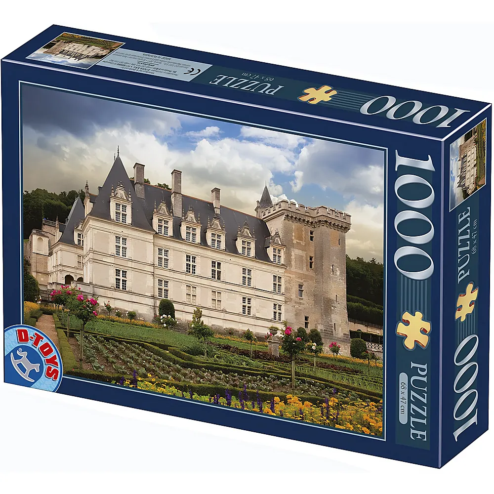 DToys Puzzle Villandry Castle - 1000 Teile