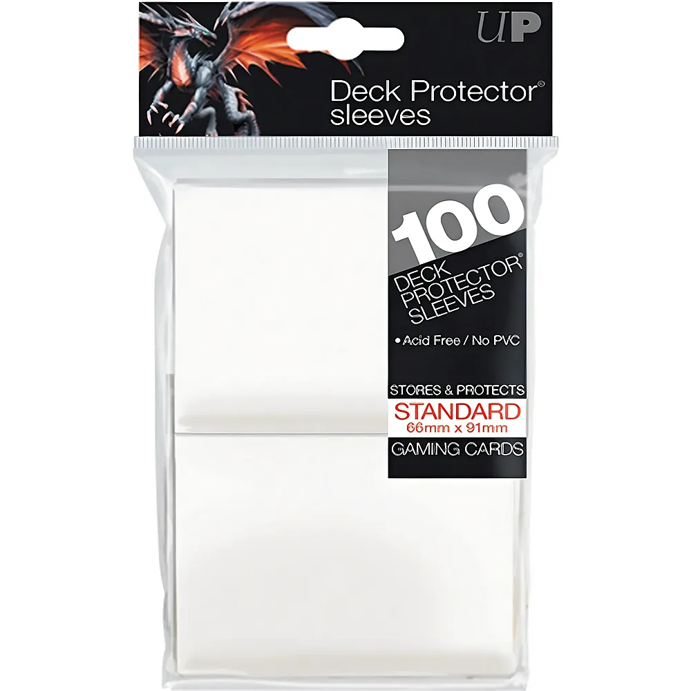 Ultra Pro Pokmon Deck Protector Standard Weiss 100Teile | Sammelkarten