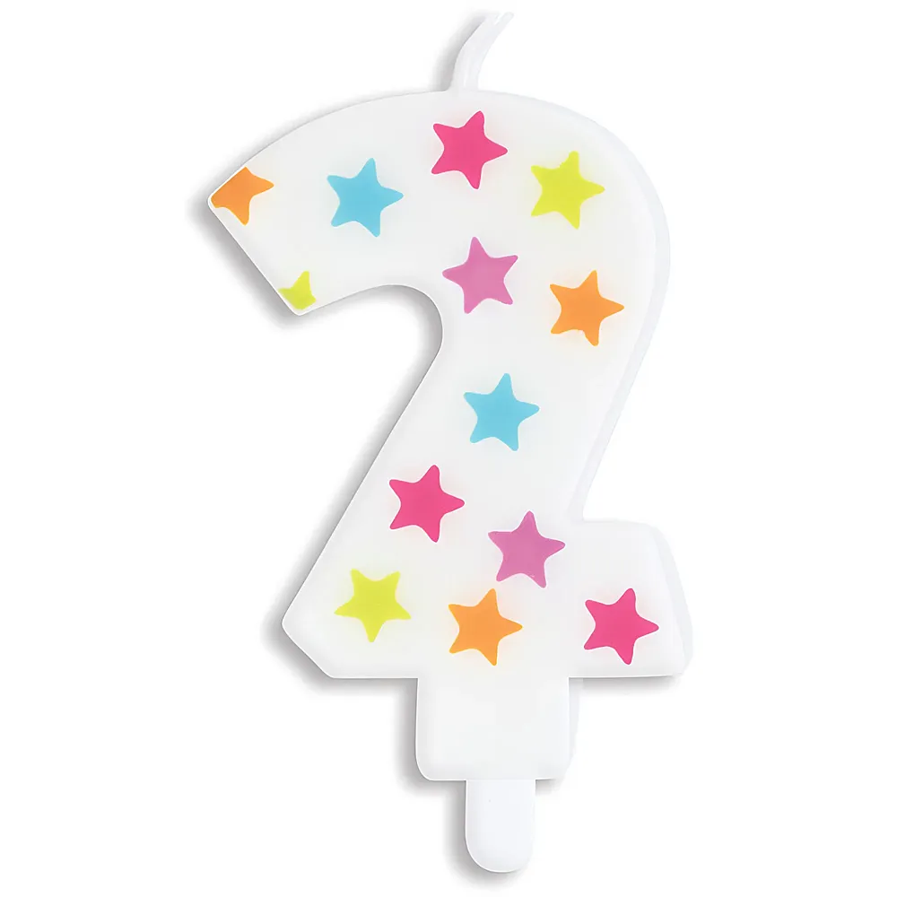 ScrapCooking Kerze Zahl 2 | Backen & Dekorieren