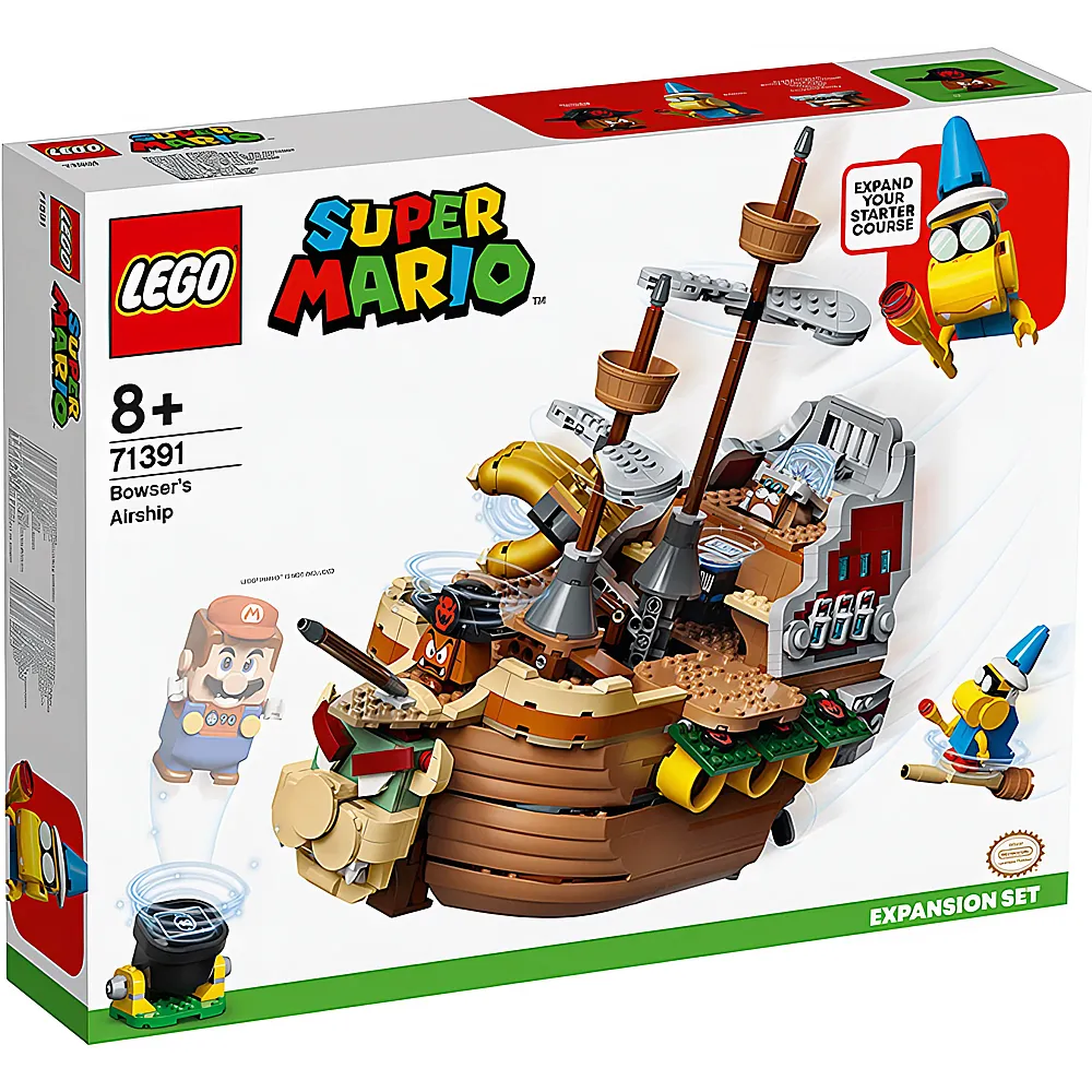 LEGO Super Mario Bowsers Luftschiff Erweiterungsset 71391