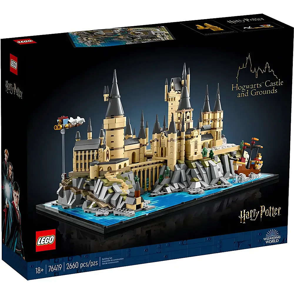LEGO Harry Potter Schloss Hogwarts mit Schlossgelnde 76419