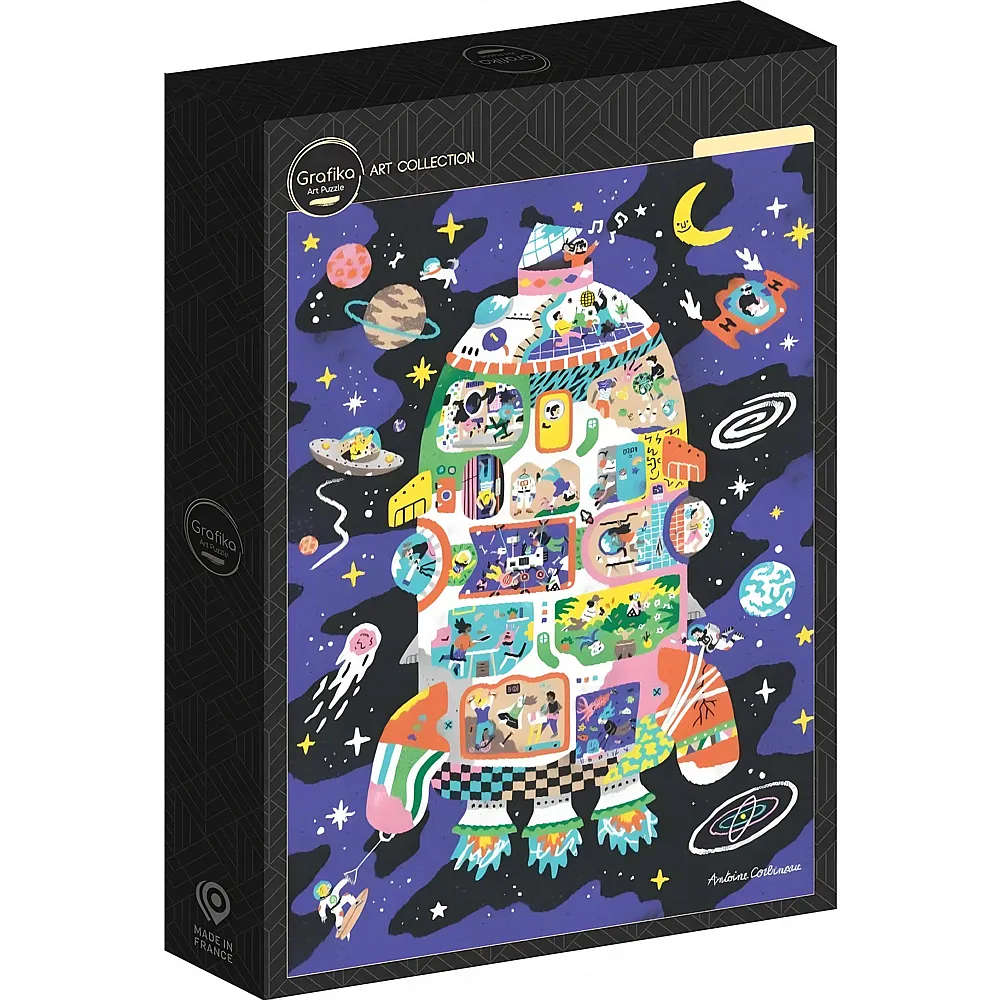 Grafika Puzzle Rocket House - 1000 Teile
