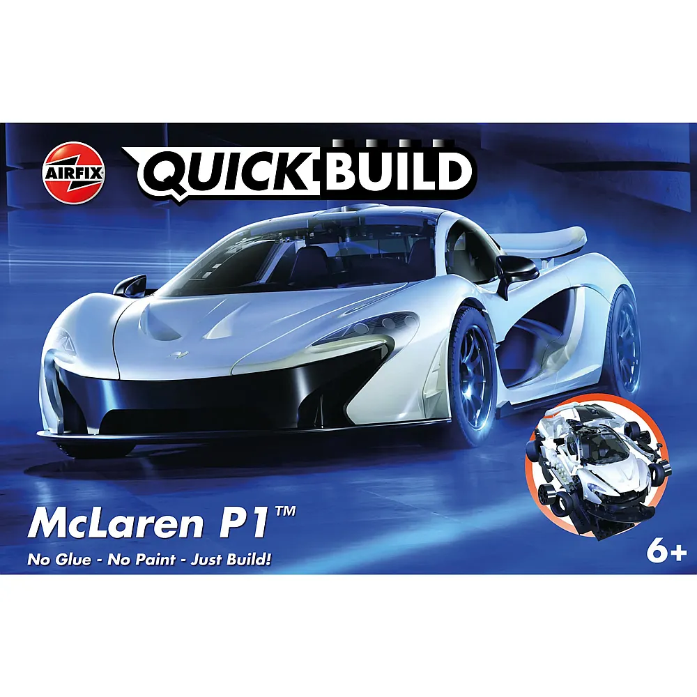Quickbuild McLaren P1 - 36 Teile | Klemmbausteine Fahrzeuge