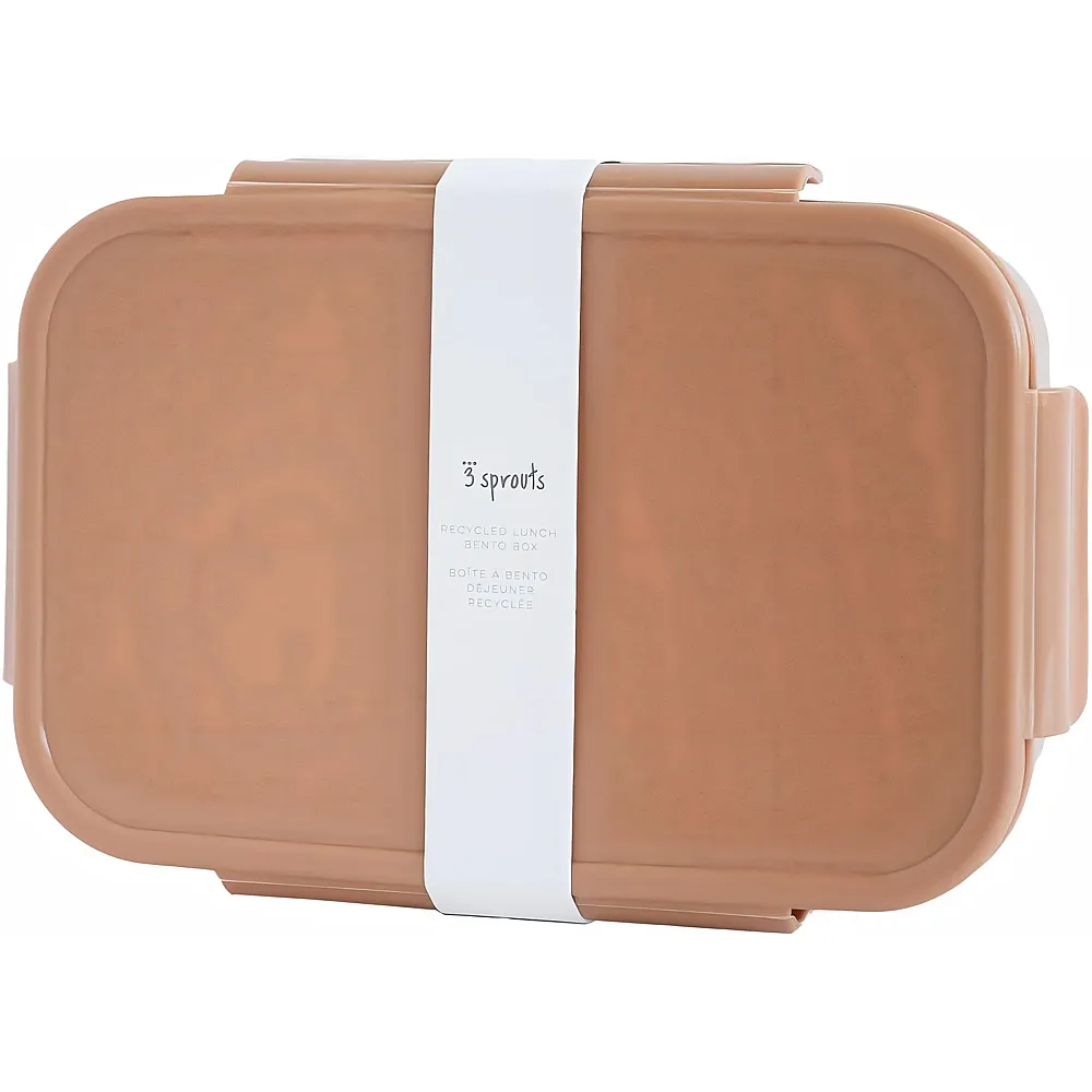 3 Sprouts Bento Box Brotdose mit F�chern - 21.5 x 14 x 6.5 cm - Essen & Trinken