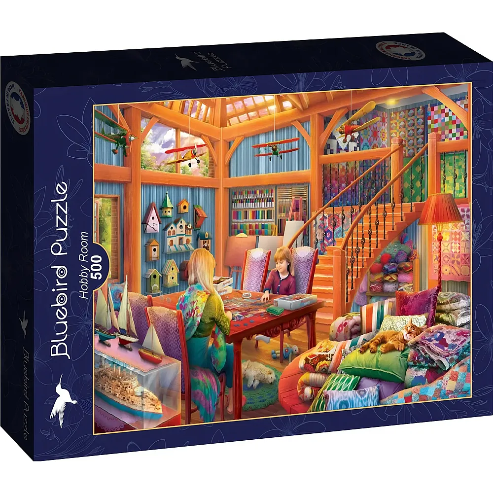 Bluebird Puzzle Hobbyraum 500Teile