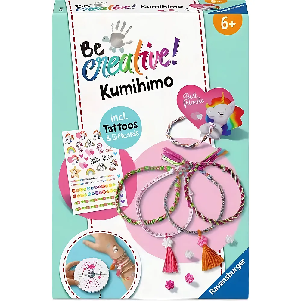 Ravensburger BeCreative Kumihimo & Tattoos