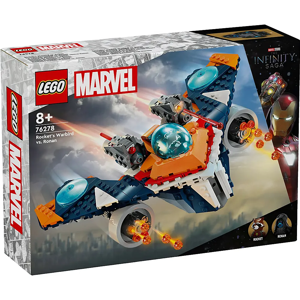 LEGO Marvel Super Heroes Guardians of the Galaxy Rockets Raumschiff vs. Ronan 76278