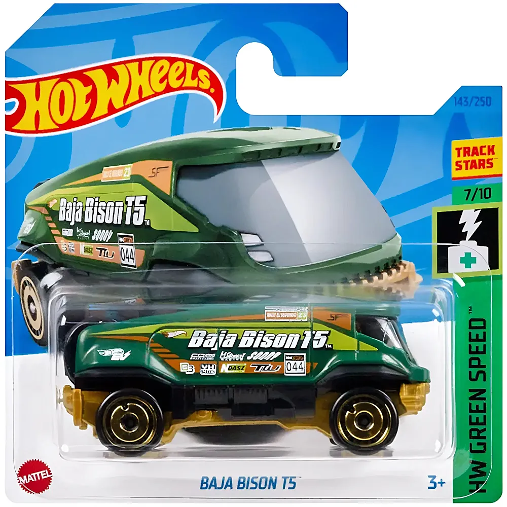 Hot Wheels HW Green Speed Baja Bison T5 1:64 | Spielzeugauto