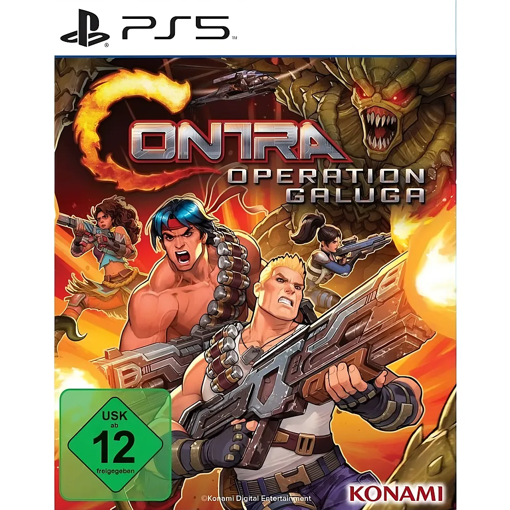 Konami Contra: Operation Galuga PS5 D