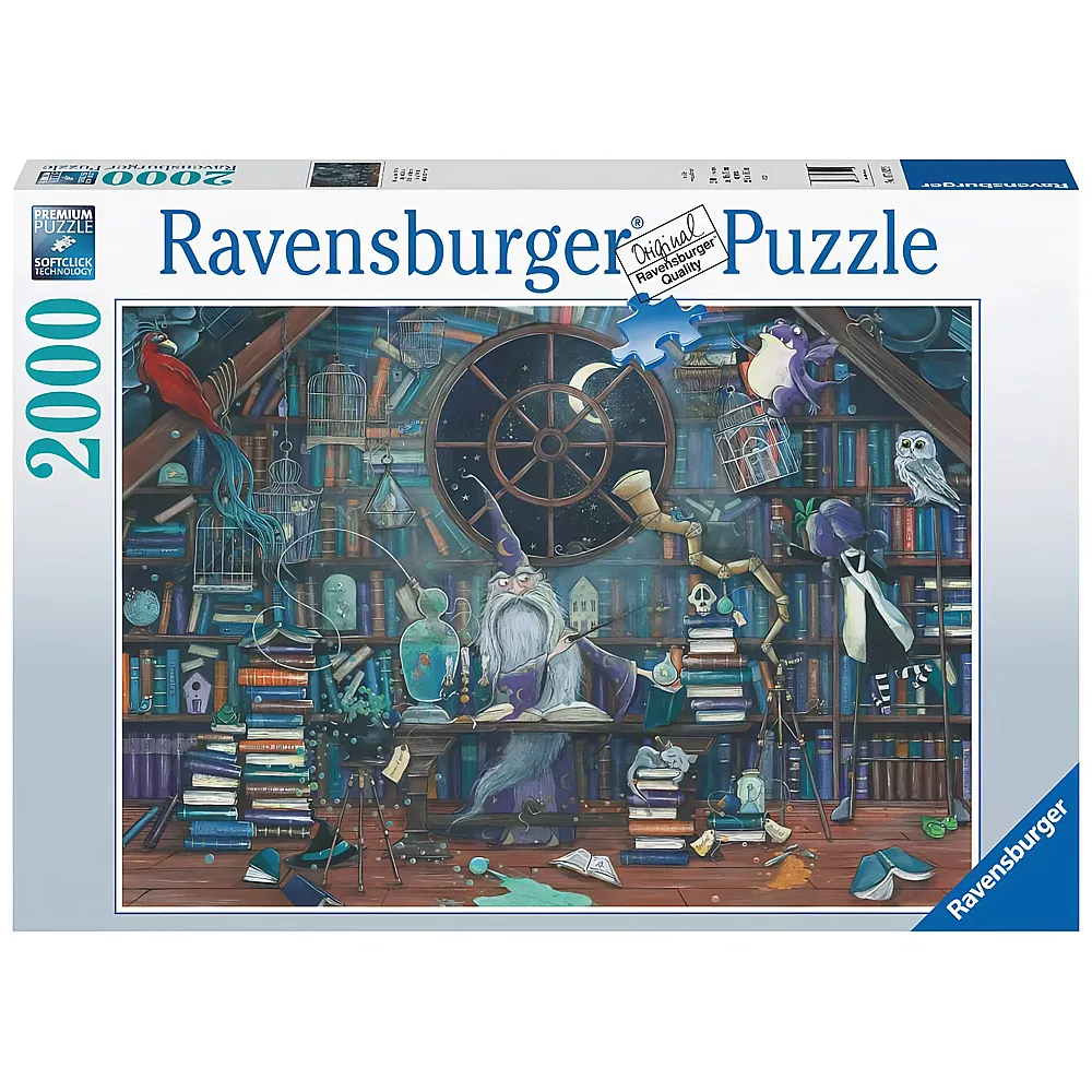 Ravensburger Puzzle Der Zauberer Merlin 2000Teile