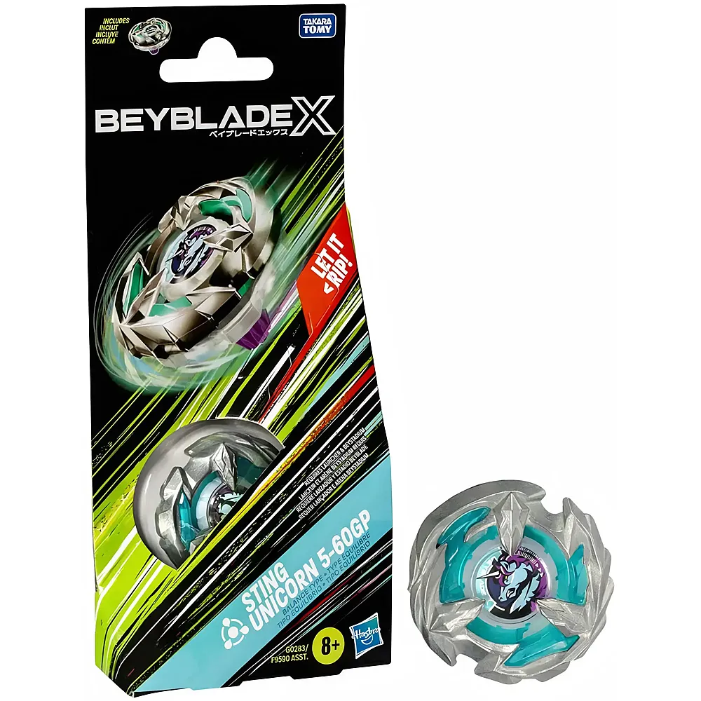 meinspielzeug - Beyblade X Booster Pack Sting Unicorn 5-60GP