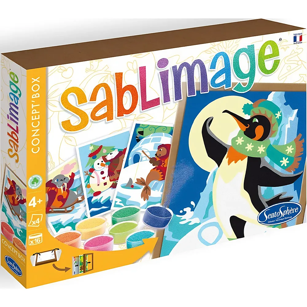 Sentosphere Sablimage Sandbilder Eisscholle