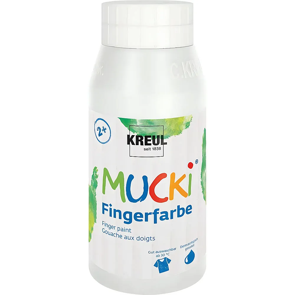 Kreul Mucki Fingerfarbe Weiss