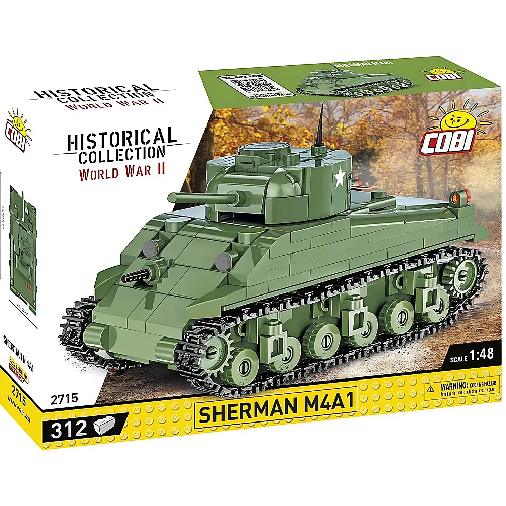 COBI Historical Collection Sherman M4A1 2715