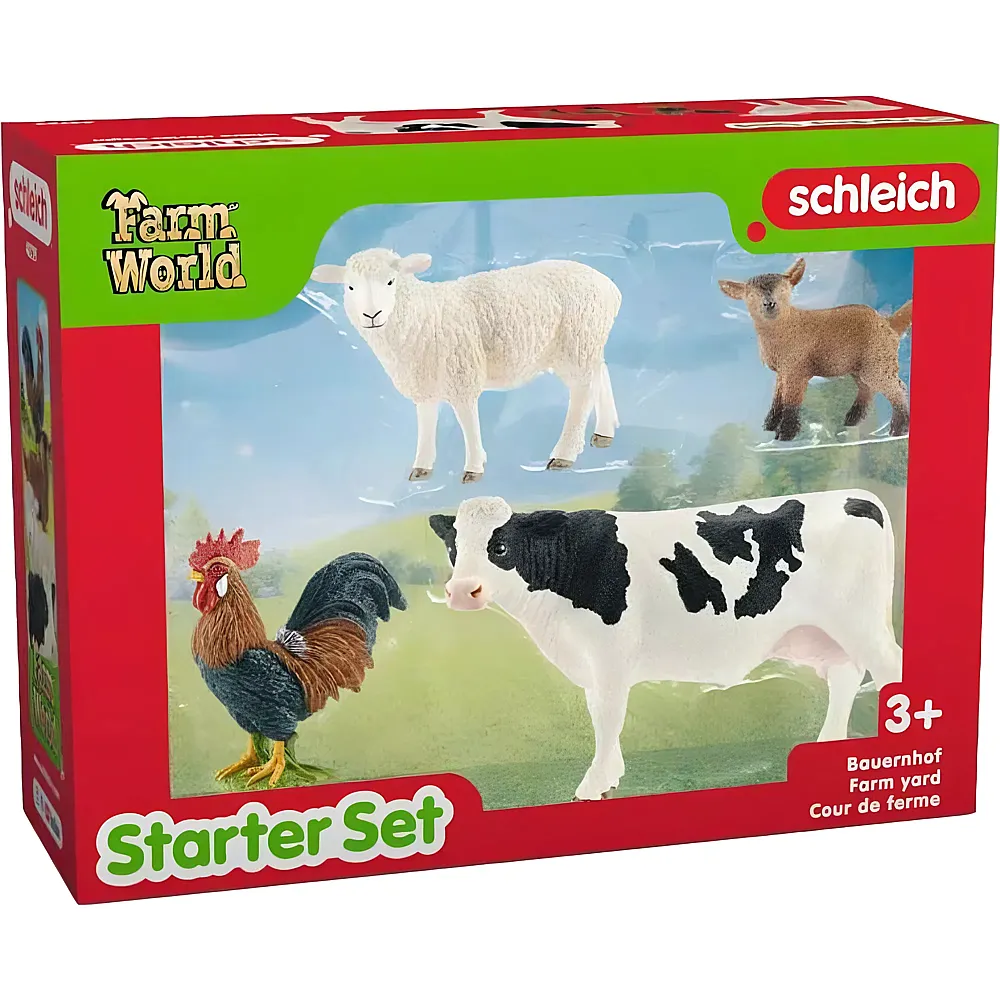 Schleich Farm World Bauernhof Starter-Set - 4 Teile