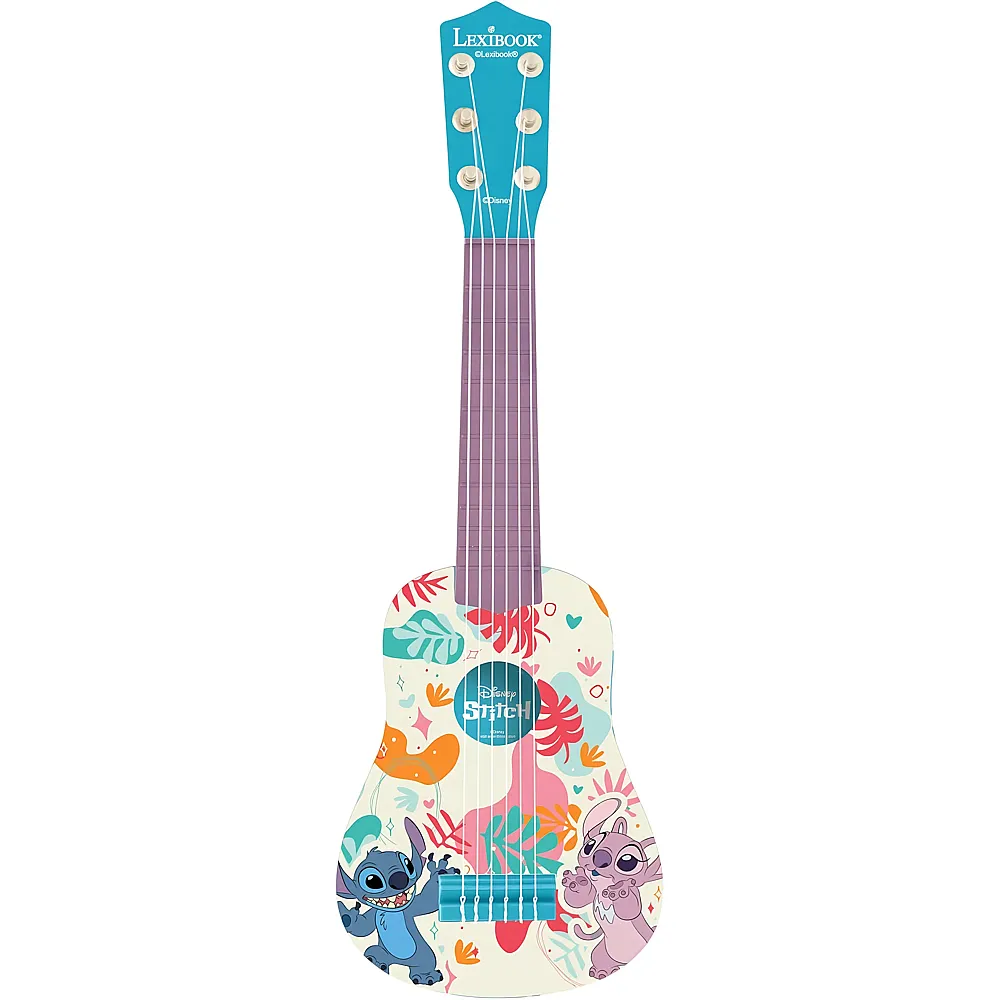 Lexibook Lilo & Stitch Meine Erste Stitch-Gitarre 53cm