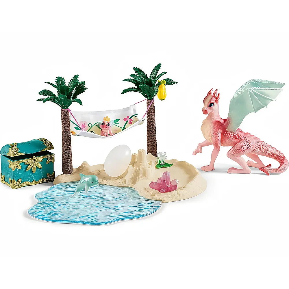 Schleich Bayala Dracheninsel mit Schatz
