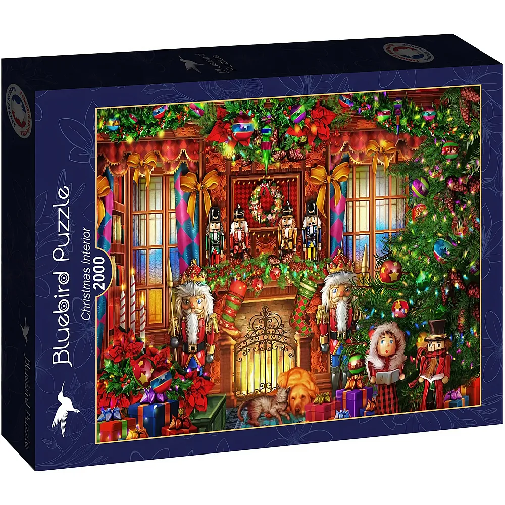 Bluebird Puzzle Marchetti Ciro Christmas Interior 2000Teile