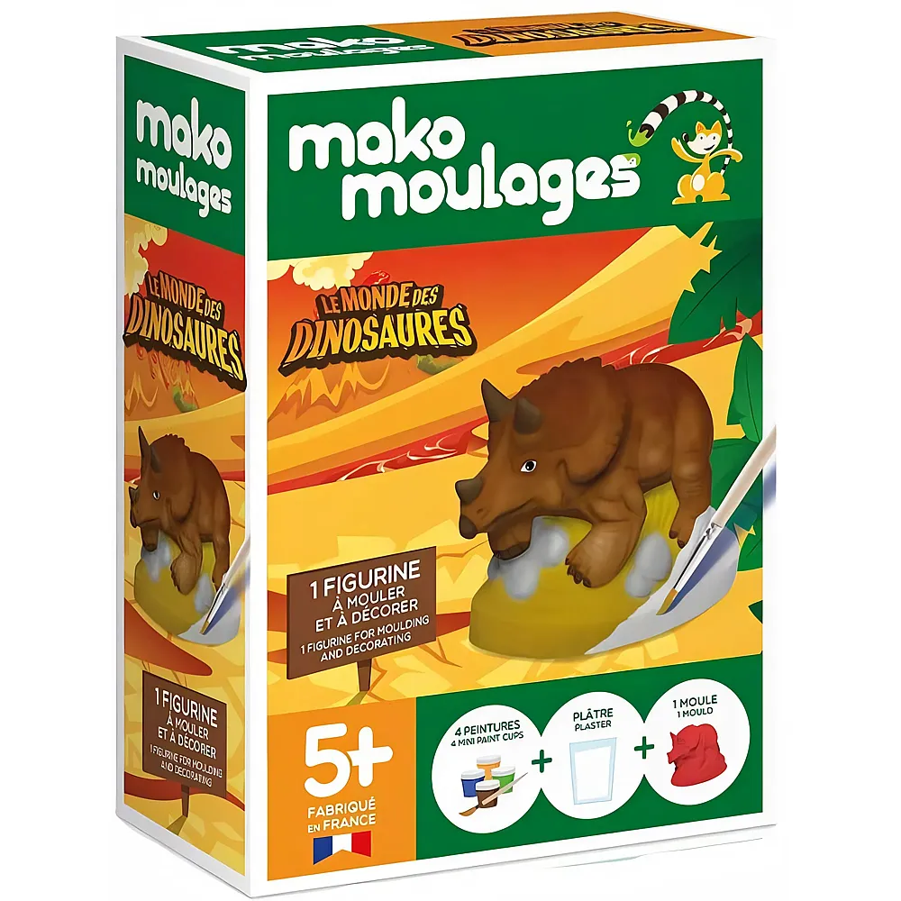 Mako Moulages Mako Triceratops FR
