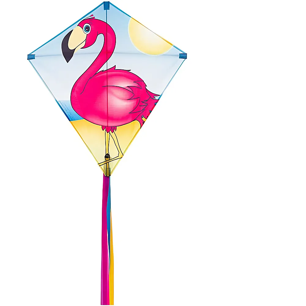 HQ Invento Drachen Eddys Flamingo 68x68cm | Kinderdrachen