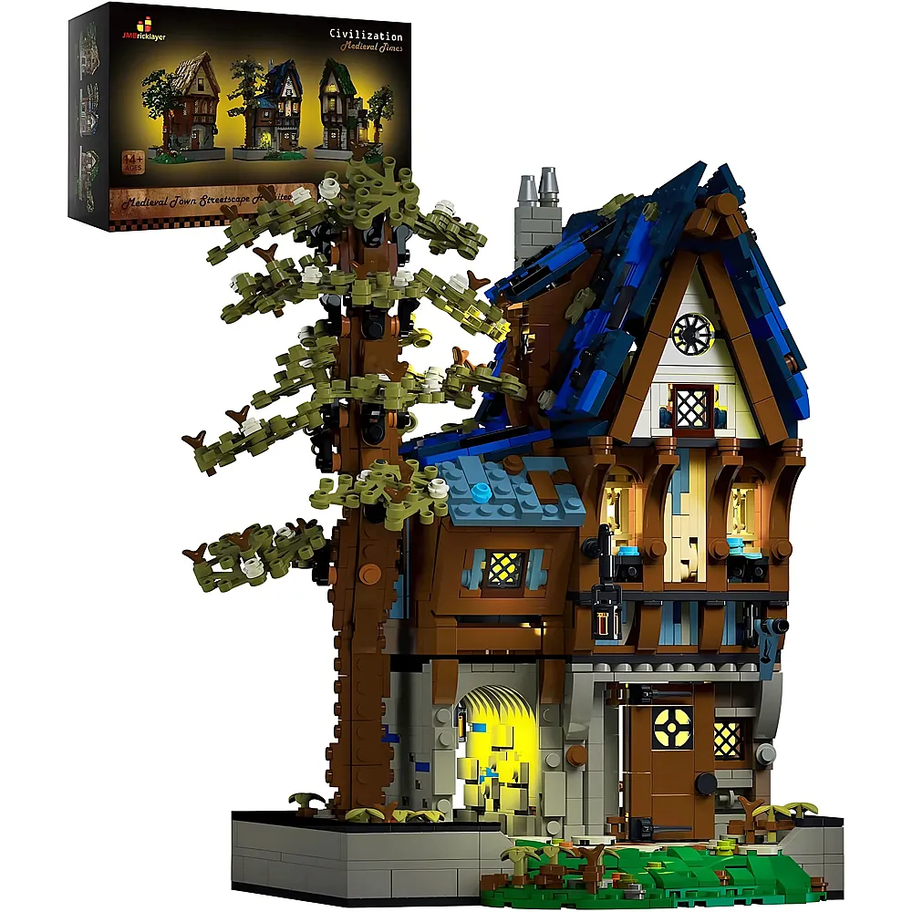 JMBricklayer Medieval Period Magicians House 30123