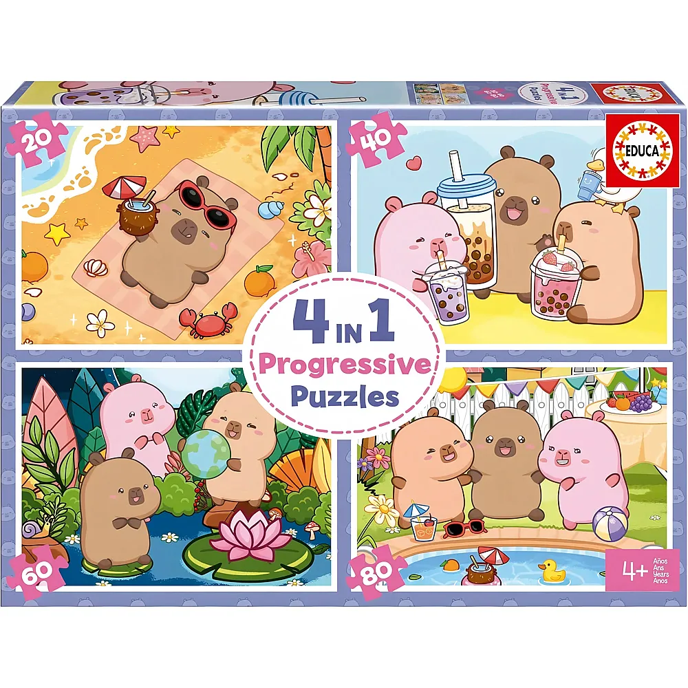 Educa Puzzle Capyfun 20Teile