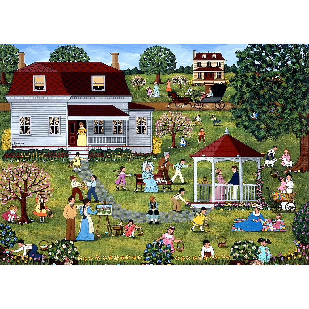 Alipson Puzzle Ostereiersuche - 500 Teile - Puzzle 500 Teile