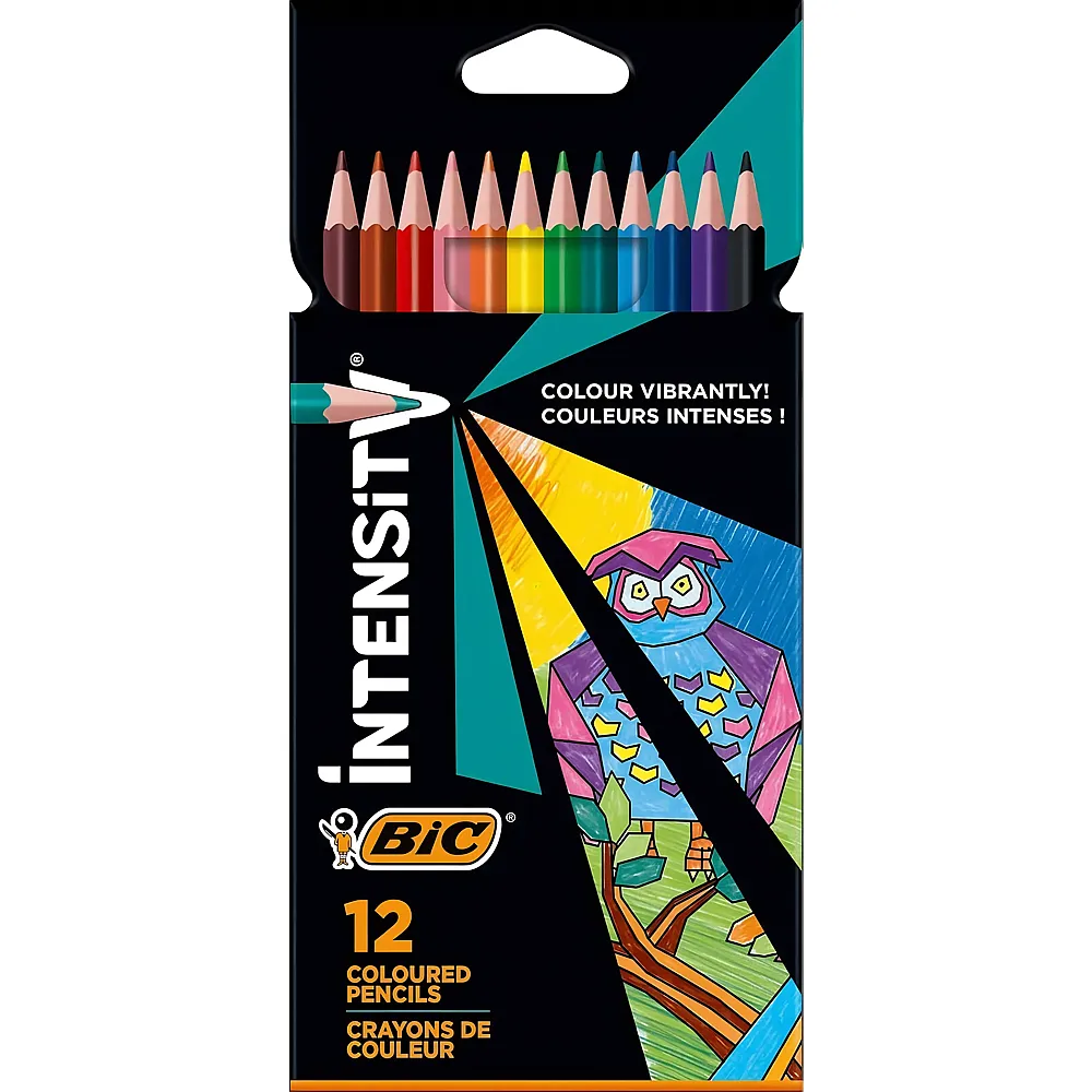 BIC Kids Malen Buntstifte, 12 Stk. - Suche
