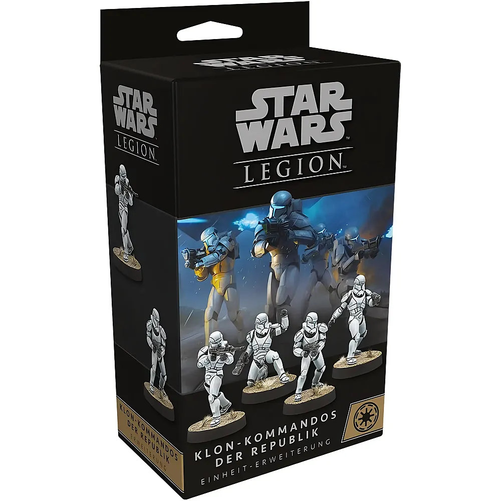 Atomic Mass Games Star Wars: Legion  Klon-Kommandos der Republik, Einheit-Erweiterung, Tabletop, 2 Spieler, Ab 14+ Jahren, 120-180